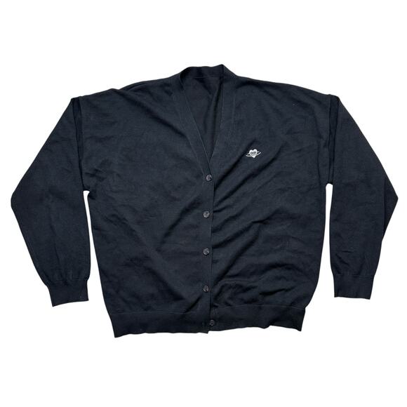 Oversized Black Cardigan Plus Size 4XL Cider Button Up Long Sleeve NWT - Picture 1 of 5